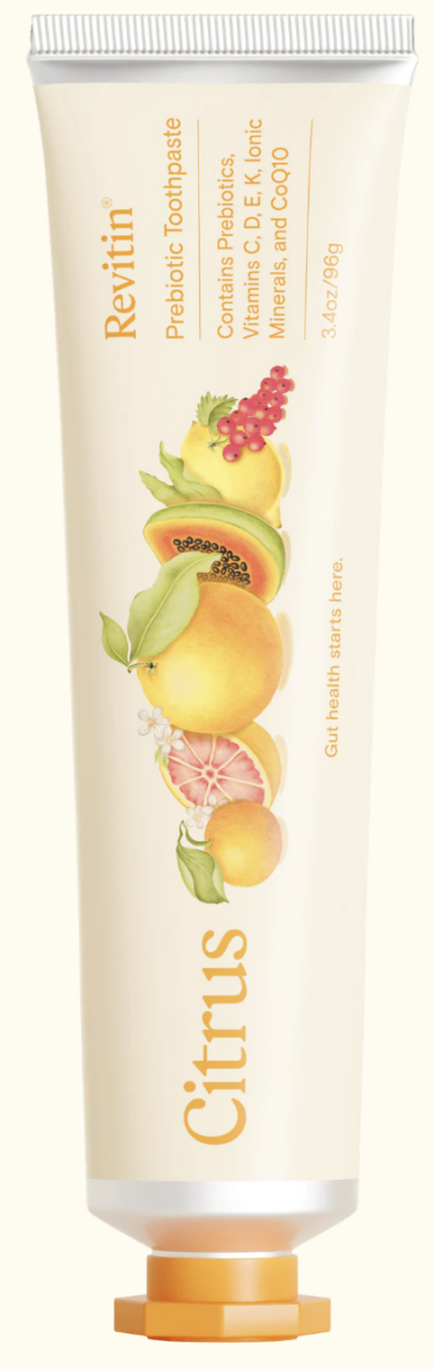 Revitin Premium Natural Toothpaste (Citrus) - 3.4oz